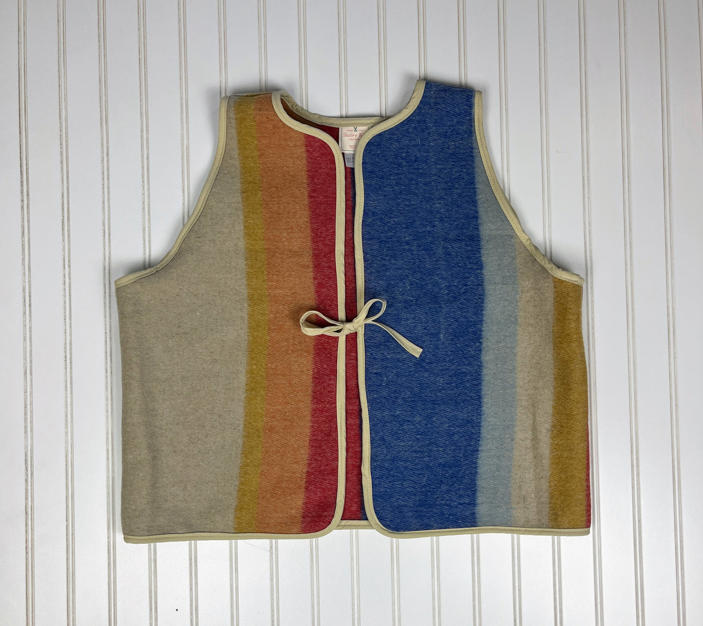 Upcycled Wool Vest