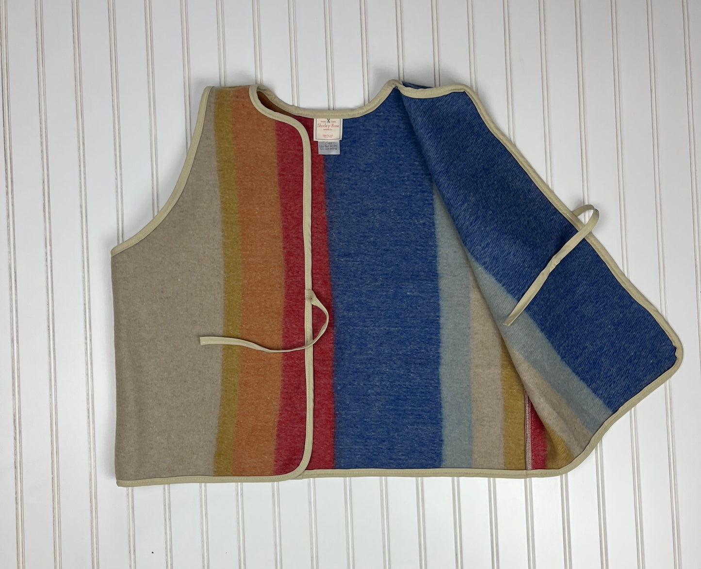 Upcycled Wool Vest